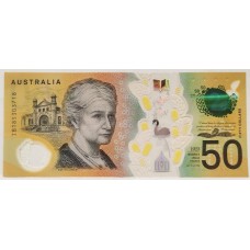 AUSTRALIA 2018 . FIFTY 50 DOLLARS BANKNOTE . LOWE/FRASER . LAST PREFIX IB